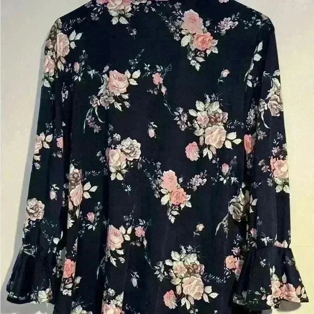 Passport women’s 2x blouse with wide sleeve’s NWT - Picture 2 of 5